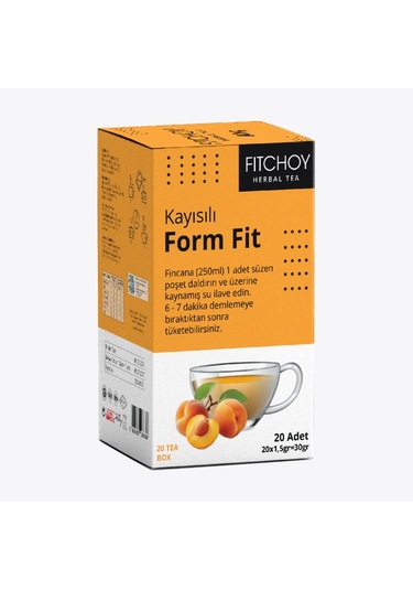Fitchoy Kayısılı Form Çayı 20 Adet