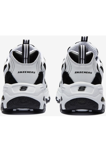 Skechers D'Lites - March Forward Kadın Beyaz Sneakers 13148 Wbk Beyaz