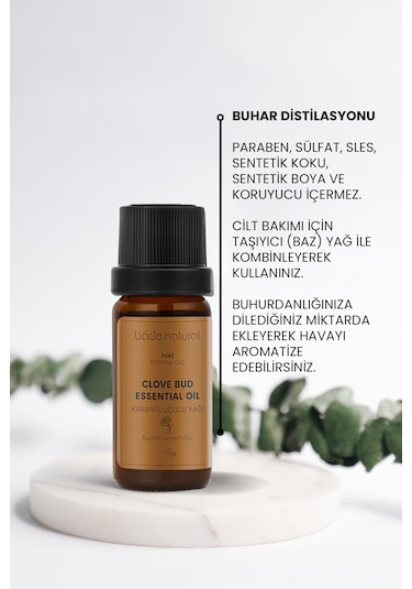 Bade Natural Karanfil Uçucu Yağı 10 ML