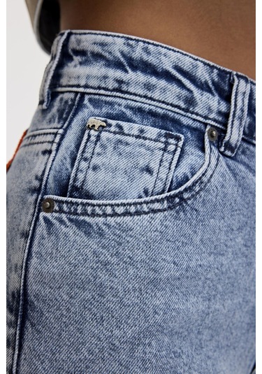 Bad Bear Ocean Blue Kadın Denim Pantolon-okyanus Mavi Açık Mavi