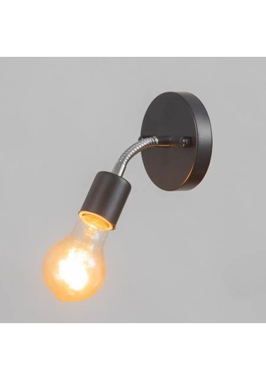 Bayerlux Duvar Aplik Lambası Loft E27 40w 154907351 Siyah