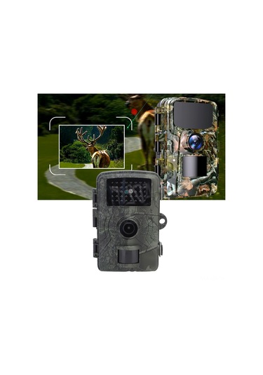 Geeroyoo Dl001 Dış Mekan İzleme Kamerası - 1080p Hd 16mp, 60 Derece Görüş Açısı, 0.7s Tetikleme, 38 Adet 940nm İnfrafed, Ip66 Su Geçirmez Pil İle Gönderilmez