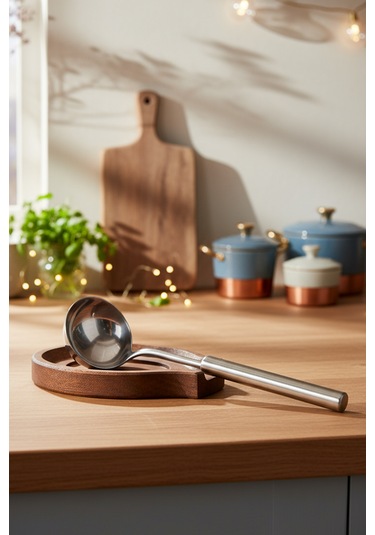 Snippy Boon - Tezgah Üstü Kirli Kaşıklık Kepçe Kaşık Altlığı Ahşap