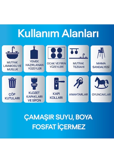 Lysol Yüzey Temizleyici Mendil 144 Yaprak (2 x 72)