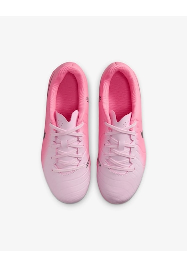 Nike Jr. Tiempo Legend 10 Club Çocuk Krampon Dar Kalıp Pembe