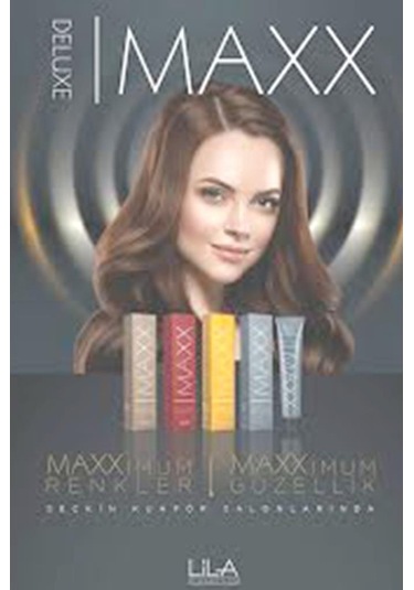 Maxx Deluxe Saç Boyası 8.1 Küllü Açık Kumral + Oksidan X 3 (431290644)