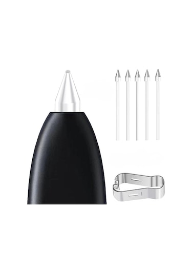 Caseonn Samsung Galaxy S23 Ultra Kalem Ucu 5 Adet Beyaz