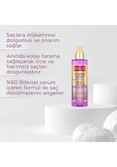 Bioblas Sıvı Saç Kremi Onarıcı Collagen Keratin 200 Ml