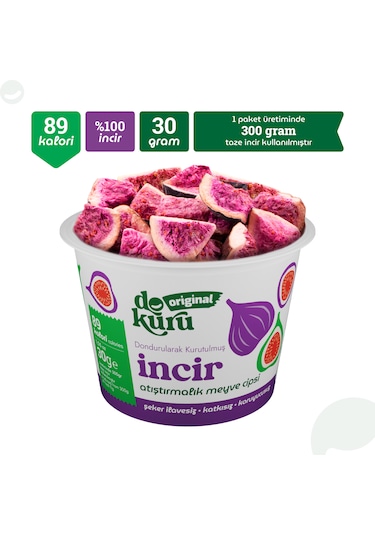 Dokuru İncir Kuru Meyve Cipsi 25 G
