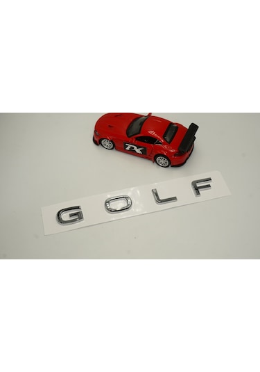 Volkswagen Golf7 Bagaj 3M Yeni Nesil Krom ABS Yazı Logo Amblem
