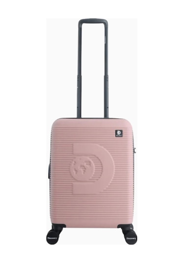 Discovery Eclipse Abs Small Genişleyebilir Küçük Boy Valiz Bavul & Valiz Pink 1