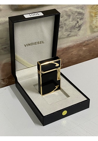 Vindiesel Marka Düz Siyah Renk Desenli Gazlı Model Kişiye Özel Ça