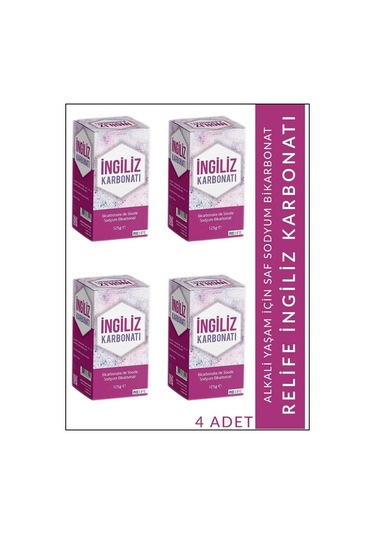 Re-Life İngiliz Karbonatı 4 x 125 G