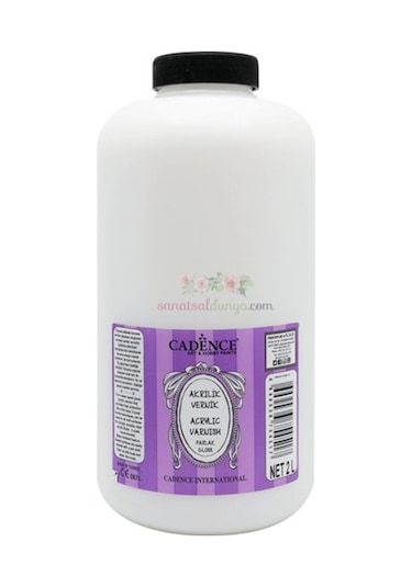 Cadence Su Bazlı Vernik 2000Ml Parlak