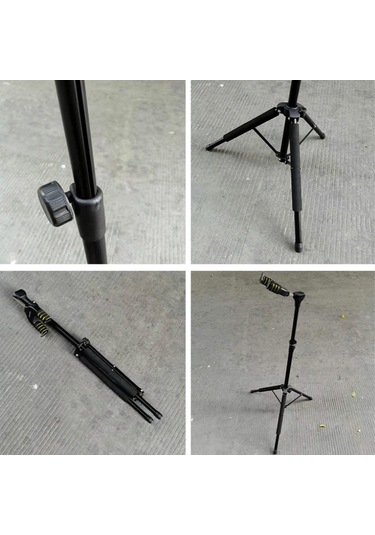 Sones Gravity Kendinden Kilitli Katlanır Dikey Pipa Bass Evrensel Gitar Standı