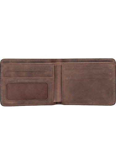 Pier Deri Erkek Cüzdan Koyu Kahve Kahverengi