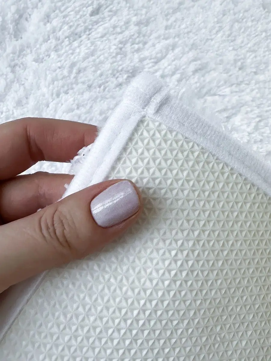 Homy Mood Yumuşak Peluş Banyo Paspası 50x80 Cm 156687385 Beyaz