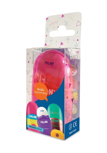 Mılan 4712116 Capsule Look Kalemtraş-silgi Blister