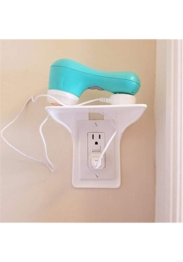 Dofolink Abd Standart Us Plug Telefon Şarj Soketi Duvarlı Rahat Kullanim Pp Malzeme Yüksek Dayaniklilik Ters Çevrilebilir Depolama Rafı C Tipi Beyaz