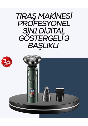 Kuru Kullanıma Uygun Erkek Tıraş Makinesi