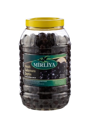 Mirliya Salamura Siyah Zeytin 2 KG