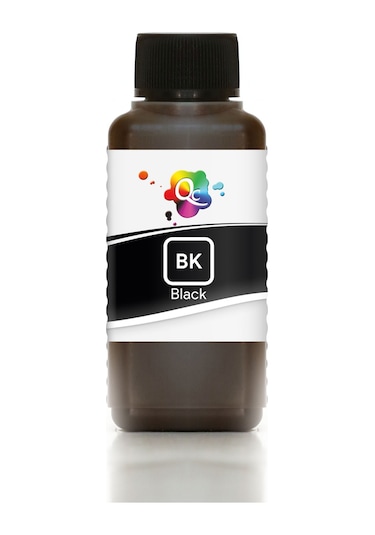 QC Epson L565 Uyumlu Süblimasyon Mürekkep 100ml BK DS Black Siyah