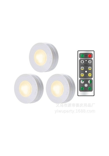 Xindoker Yüksek Kaliteli Led Akıllı Dokunmatik Gece Lambası - Dolap Acil Işık - 6 Adet + 2 Kumanda - Sıcak Beyaz Işık - Anında Teslim Diğer Diğer