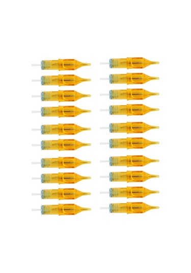 Qingmipy Profesyonel Dövme İğne Seti - 20 Adet Steril 3rl Kartuş İğne, Başlangıç Seviyesi Ve Sanatçılar İçin