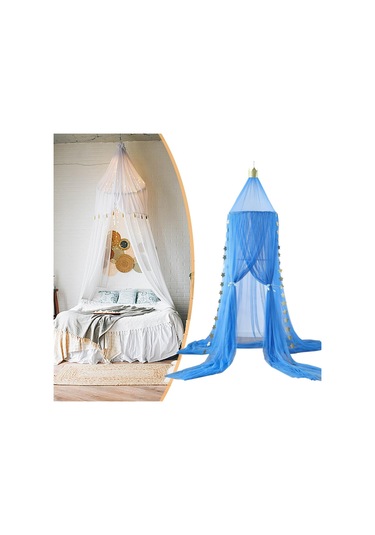 Suntek Çocuklar Prenses Oyun Çadırı Bebek Odası Koyu-mavi