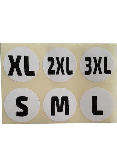 Sayı Etiketi Sayı Sticker Numara Etiketi 1'den 100'e Kadar Siyah