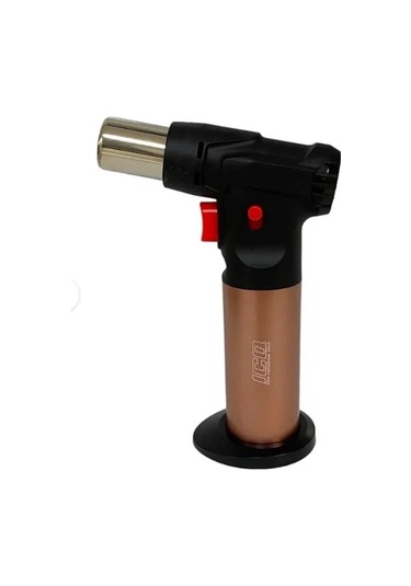 Pürmüz Çakmak Ayaklı Doldurulabilir 1300 Derece Kahverengi