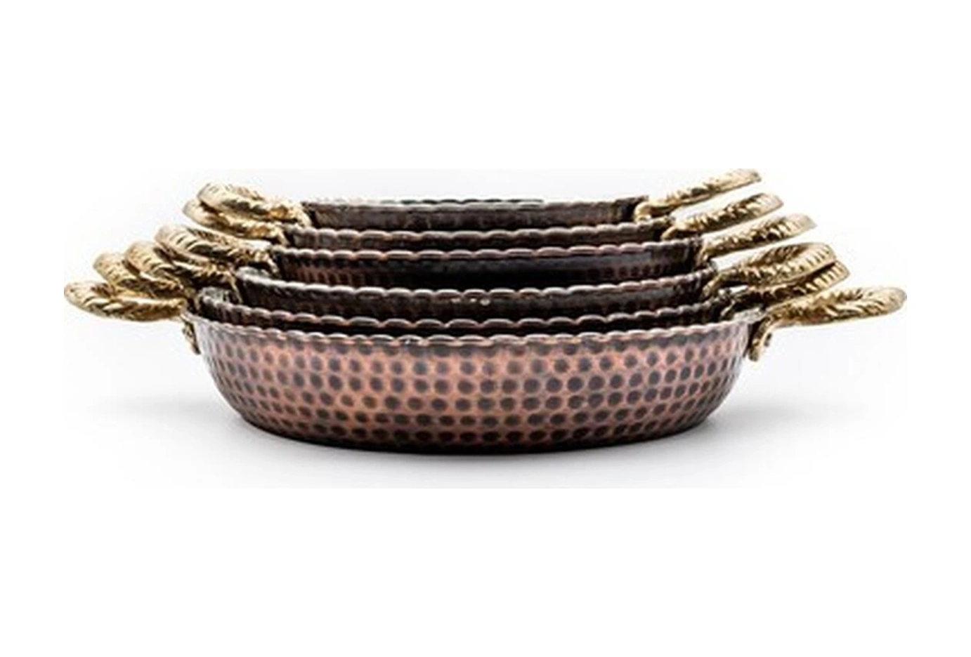 Handygoo Kalın Bakır Tava Altılı Set Karışık