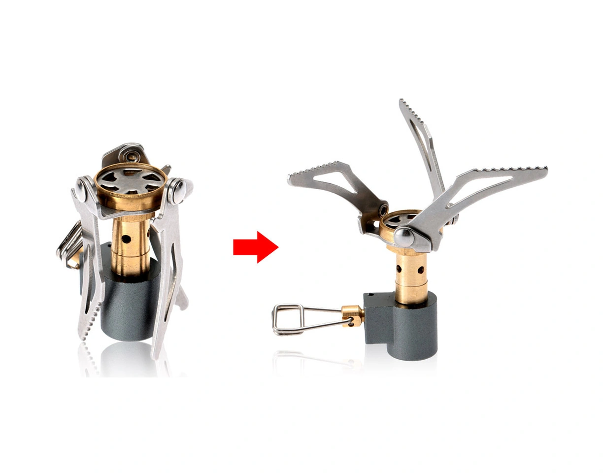 Yunboo 3000w Ultra Hafif 45g Çıkartmalı Kamp Ocağı - Piknik, Yeme İçme, Outdoor Cuisson Aleti Gümüş