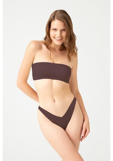 Lazer Kesim Kadın Brezilya Külot 3'lü Paket-2 Renkli-3 Çok Renkli