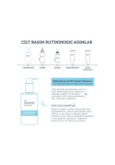 The Purest Solutions Hydrating Gentle Facial Cleanser 200 ML