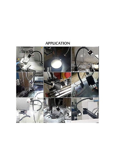 Manyetik Tabanlı Makine Lambası 9w Led Esnek Su Geçirmez Diğer