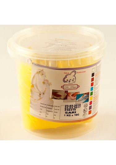 Dr Paste Şeker Hamuru Sarı 1 KG