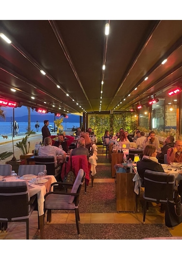 Ardonat Halogen Black 2000 W Dış Mekan Isıtıcı