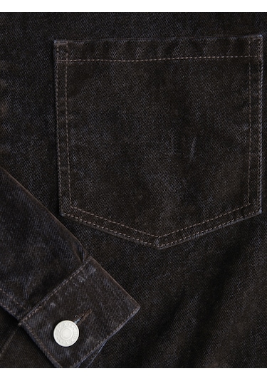 Kadin Denim Ceket - Mia - 12283025 Brown Denim