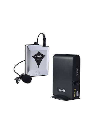 König Uhf Kablosuz Yaka Mikrofonu K-301 Y