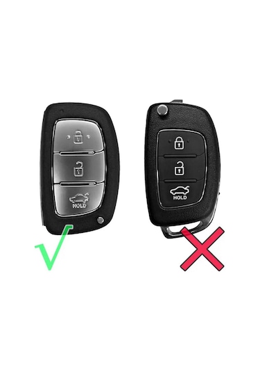 Bayon Elantra Accent IX35 I10 I20 I30 I40 Tucson Uyumlu Anahtar Kılıf