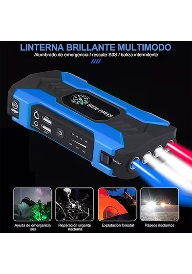 Geeksen 28000mah 12v General Motors Acil Marş Güç Marşı Dijital Ekranlı/dijital Ekransız