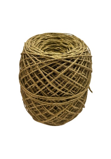 Çanta Aksesuar 100 Gr Sarılmış Kağıt İp Fıstık Yeşili Simli