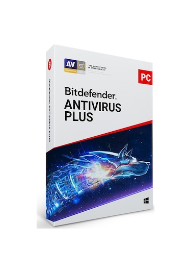 Bitdefender Antivirus Plus Lisans 3 Kullanıcı 2 Yıl