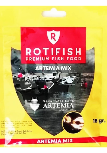 Rotifish Artemia Mix Yavru Balık Yemi 5 x 18 G Artemia Yumurtası