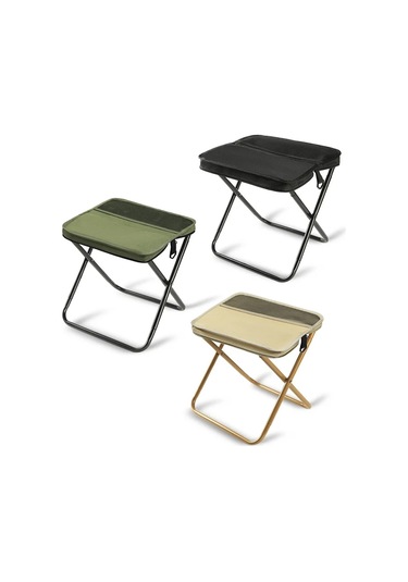 Açık Hava Eğlence, Kamp Ve Yürüyüş Katlanır Tabureler, Kolayca Siyah