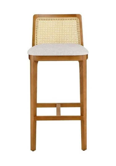 Martha Hazeranlı Bar Sandalyesi Natural