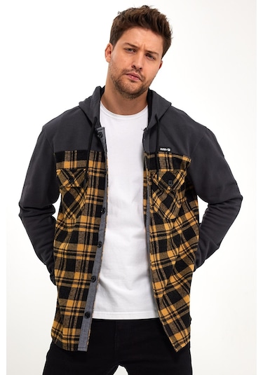 Alexander Gardi Alexandergardı Kapüşonlu Düğmeli Oversize Hırka E21-61501 001