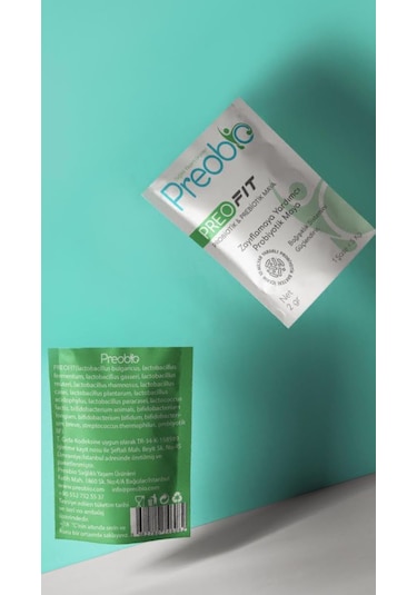 Preobio Fit- Probiyotik & Prebiyotik İnulin & İçeren Takviye Ed