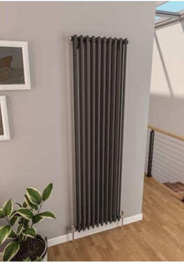 Warma Focha Dikey Çelik Radyatör 510x1800 Pütürlü Beyaz Ral 9016